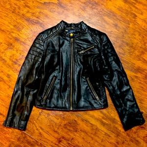 Polo Leather Bomber Jacket
